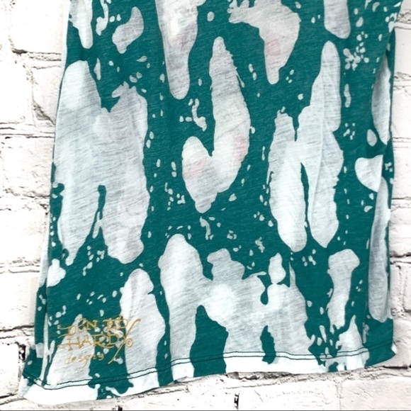 New-ed Hardy Black Rose Of Death Rhinestones BurnOut Sheer ShortSleeve Tee Shirt - Picture 10 of 13